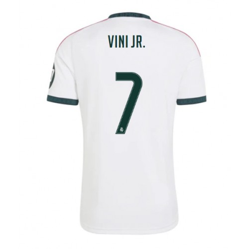 Stroje piłkarskie Real Madrid Vinicius Junior #7 Koszulka Podstawowej 2026-27 Krótki Rękaw